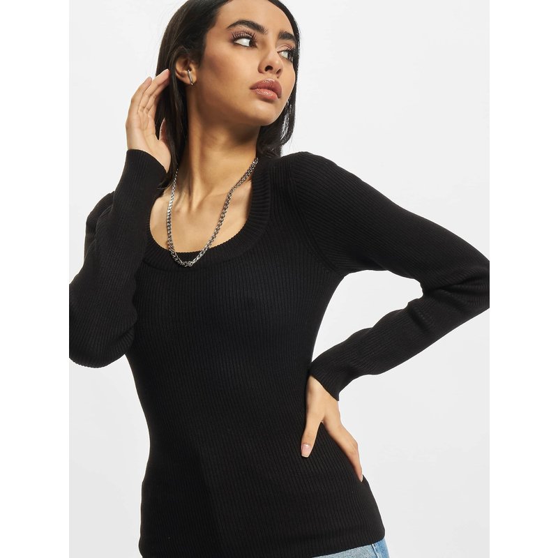 Urban Classics Ladies Wide Neckline Sweater
