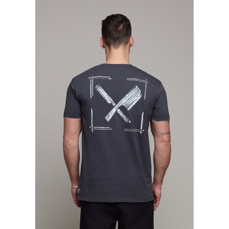 Distorted People Chalk Crew Neck