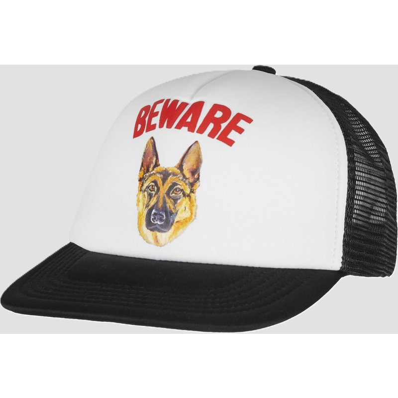 Market Studios BEWARE SIGN TRUCKER HAT