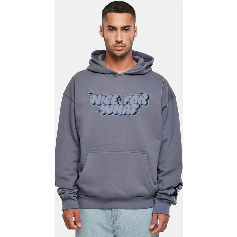 Mister Tee Upscale Nice for what Ultra Heavy Oversize Hoodie