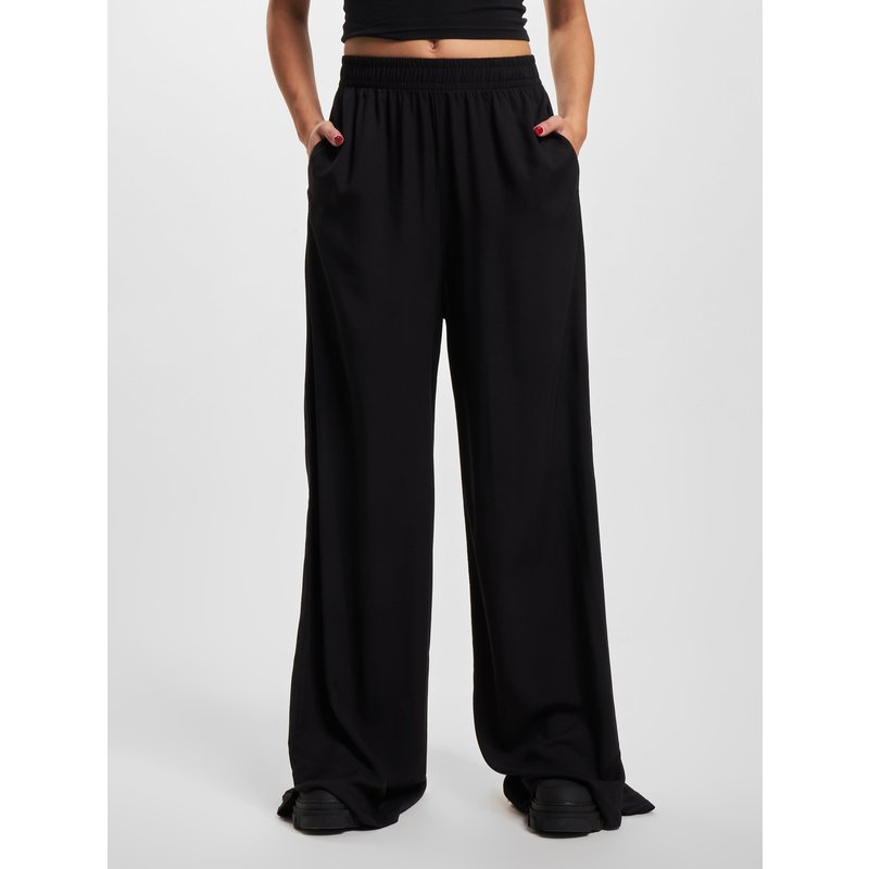 Urban Classics Ladies Wide Leg Viscose Pants