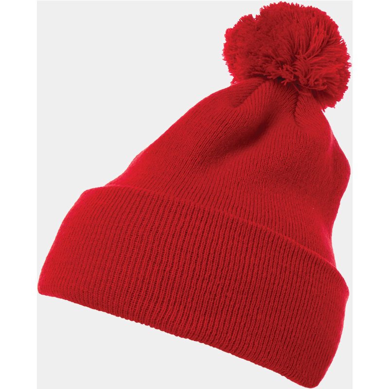 Flexfit Cuffed Pom Knit Beanie