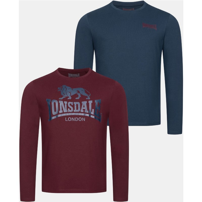 Lonsdale London Ayrshire Double Pack Longsleeve
