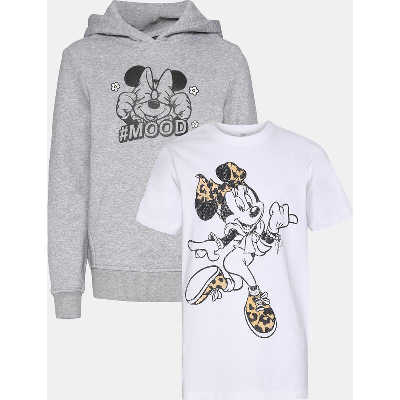 Mister Tee T-Shirt & Hoody 2 Pack - Minnie Mouse