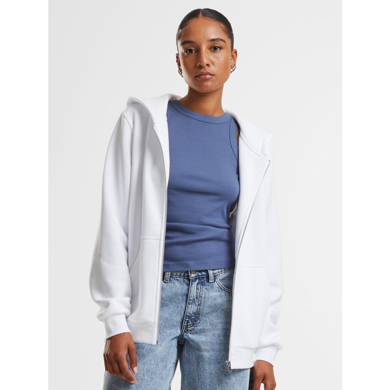 Urban Classics Ladies Fluffy Zip Hoodie