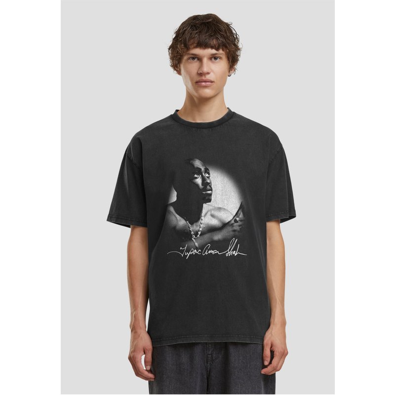 Merchcode 2Pac Spotlight Vintage Loose Tee