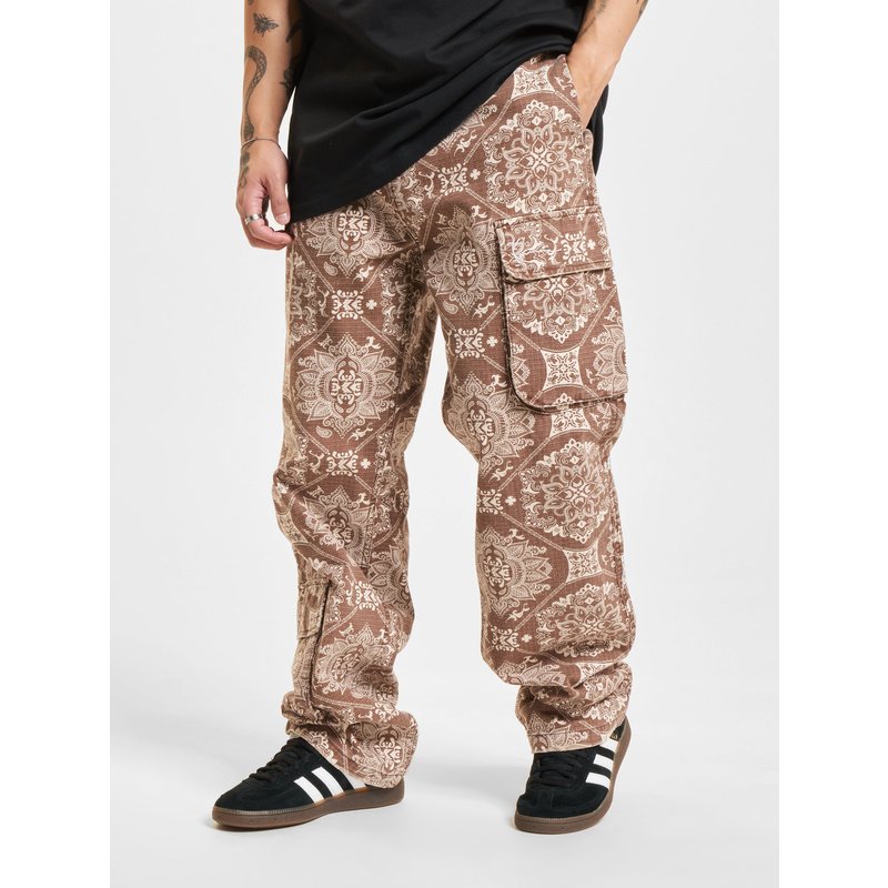 Karl Kani KK Small Signature Washed Ribstop Cargo Pants