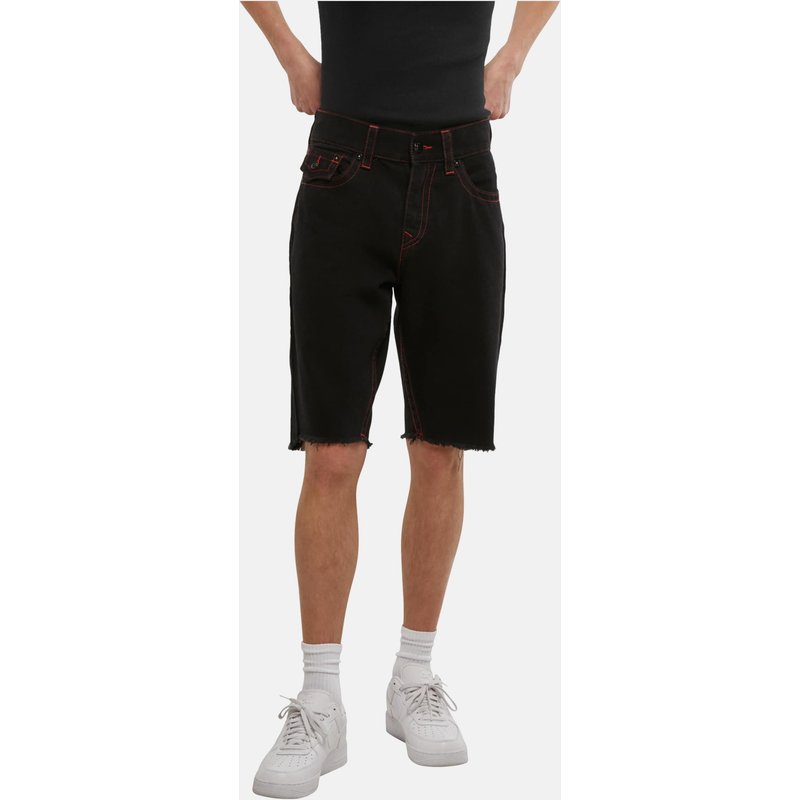 True Religion RICKY SN FLAP SHORT FRAY HEM