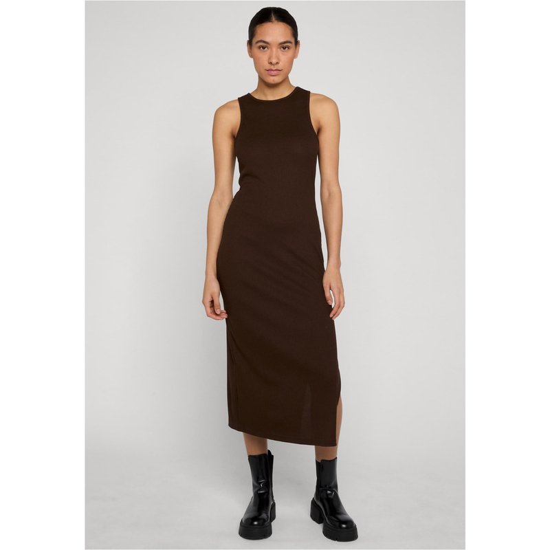 Urban Classics Ladies Long Racerback Rib Dress