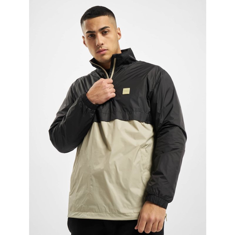 Urban Classics Stand Up Collar Pull Over Jacket