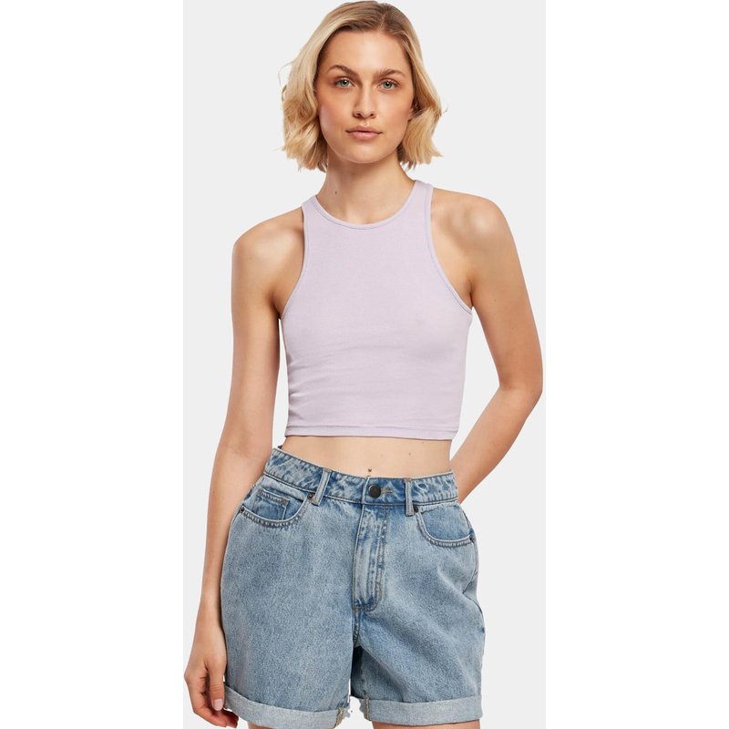 Urban Classics Ladies Cropped Rib Top