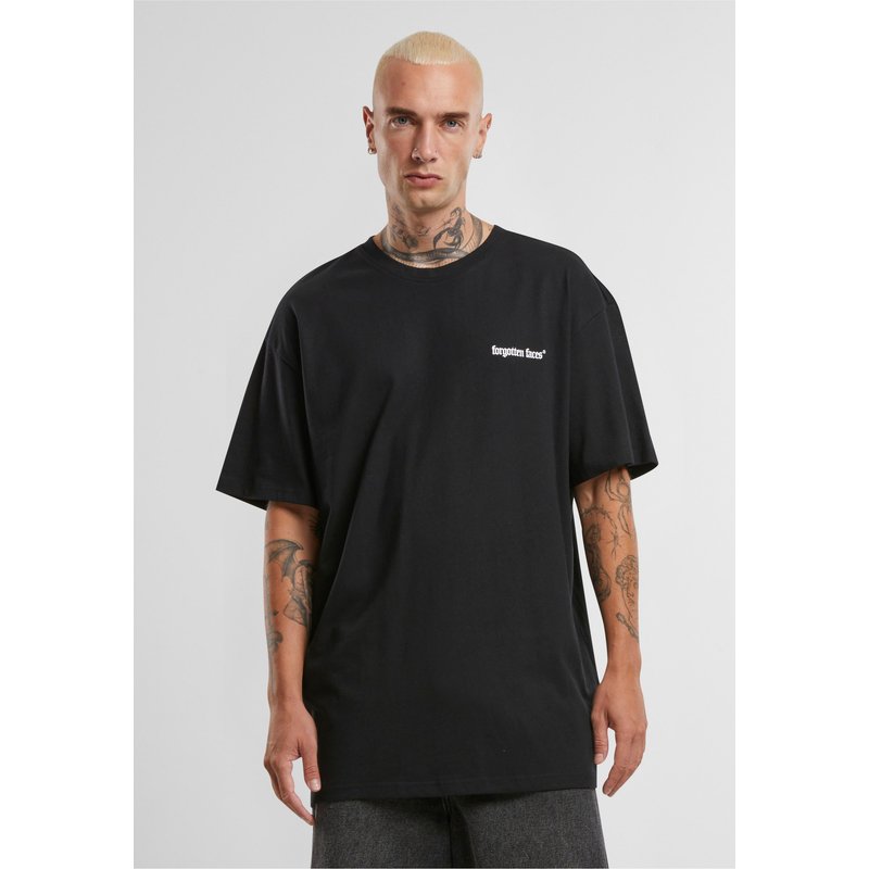 Forgotten Faces Overgrown Chrome Skull Oversize Tee