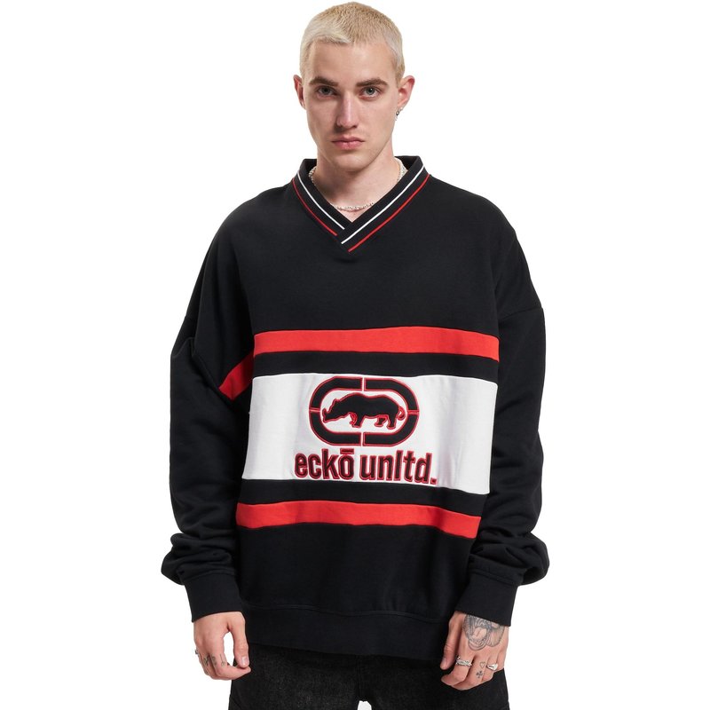 Ecko Unltd. Stripe Crewneck