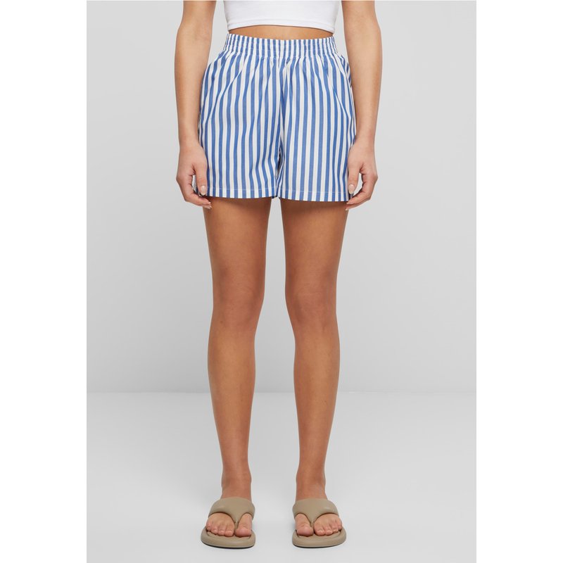 Urban Classics Ladies Striped Short