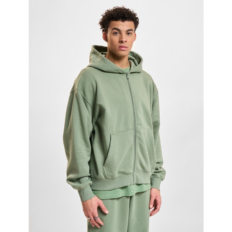 DEF Oversized Zip Hoodie