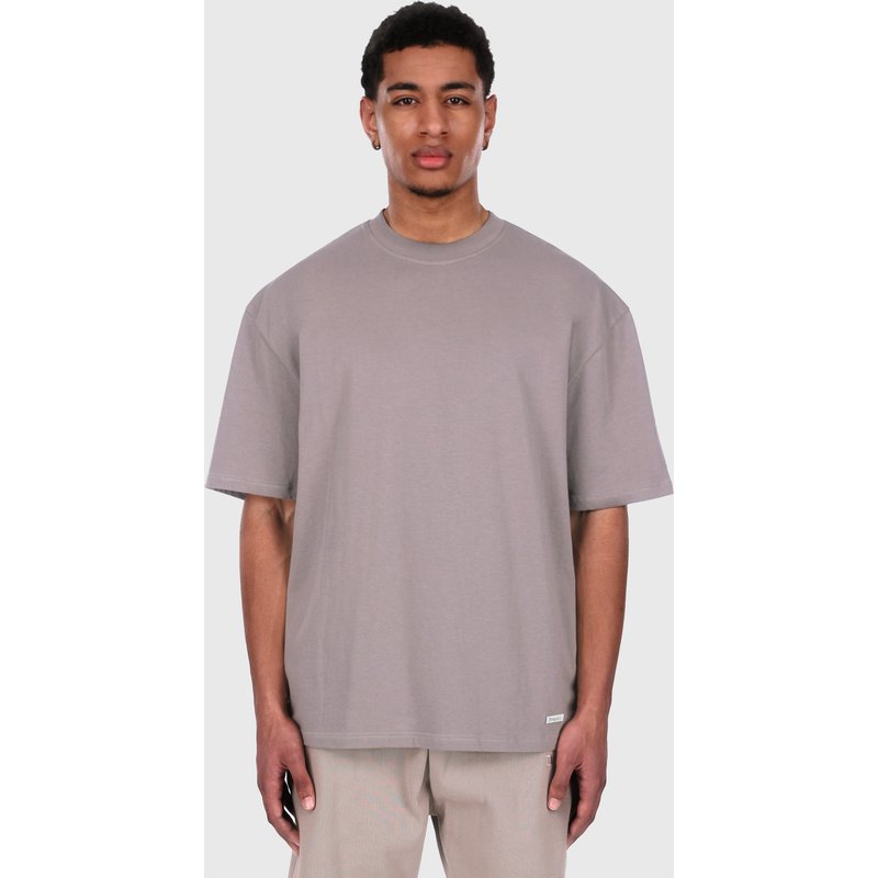 Dropsize HEAVY OVERSIZE METAL PATCH T-SHIRT