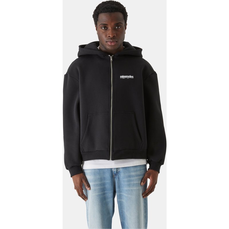 MJ Gonzales MJG Heavy Oversized Zip Hoody - Burning Wings