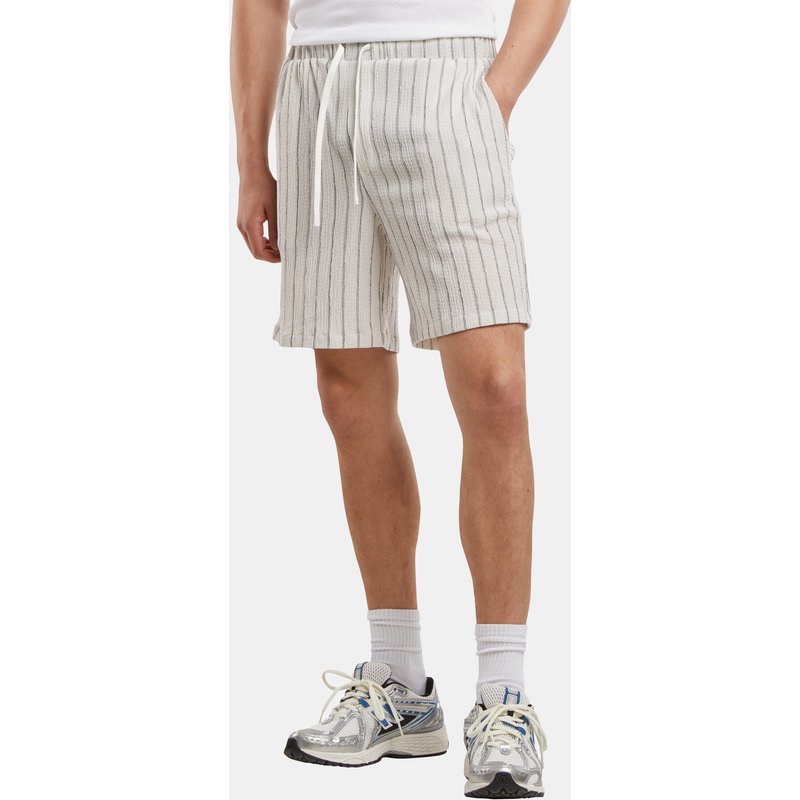 Urban Classics Striped Crinkle Resort Short