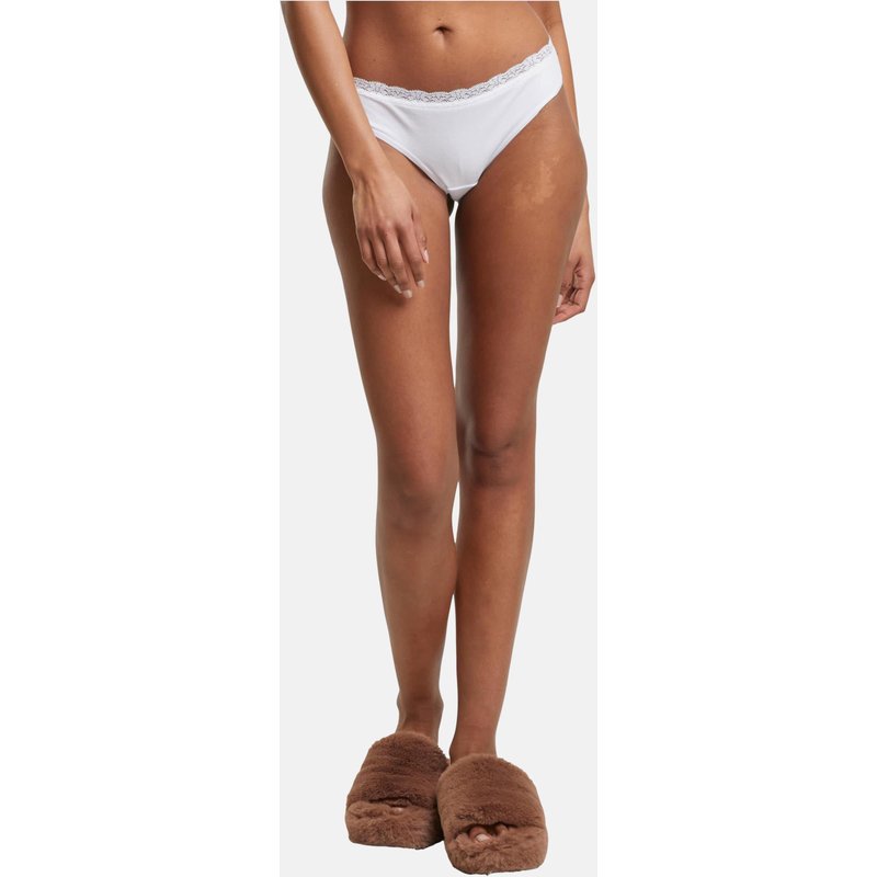 Urban Classics Ladies Basic Cotton Brazilian Lace 5-Pack