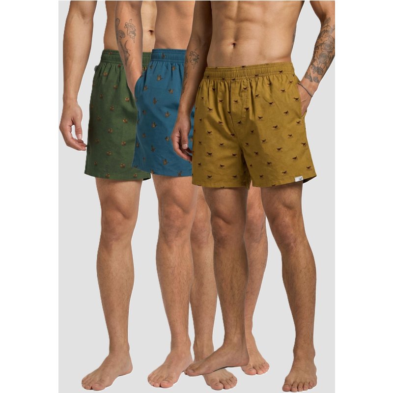 Pockies 3-Pack Cottage Boxers