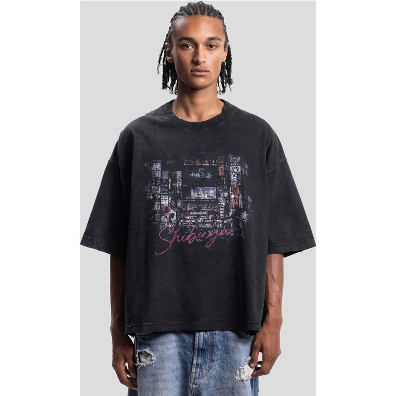 Favela Shibuya Distressed T-Shirt