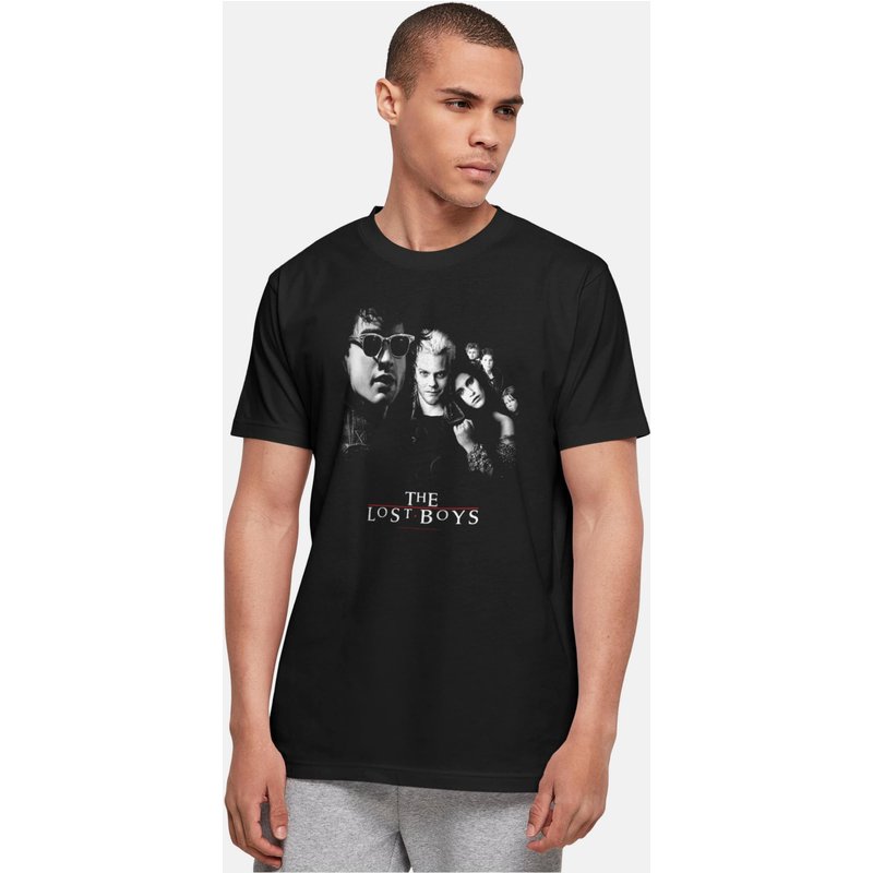Absolute Cult The Lost Boys - Mono Poster Basic T-Shirt