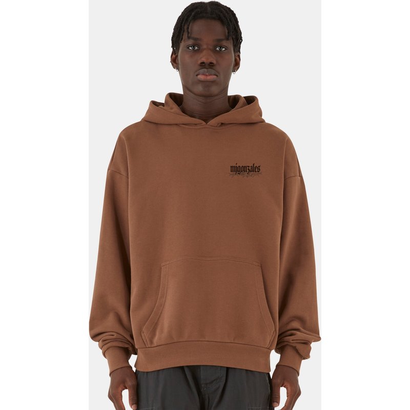 MJ Gonzales BARBED WINGS - HEAVY OVERSIZED HOODY