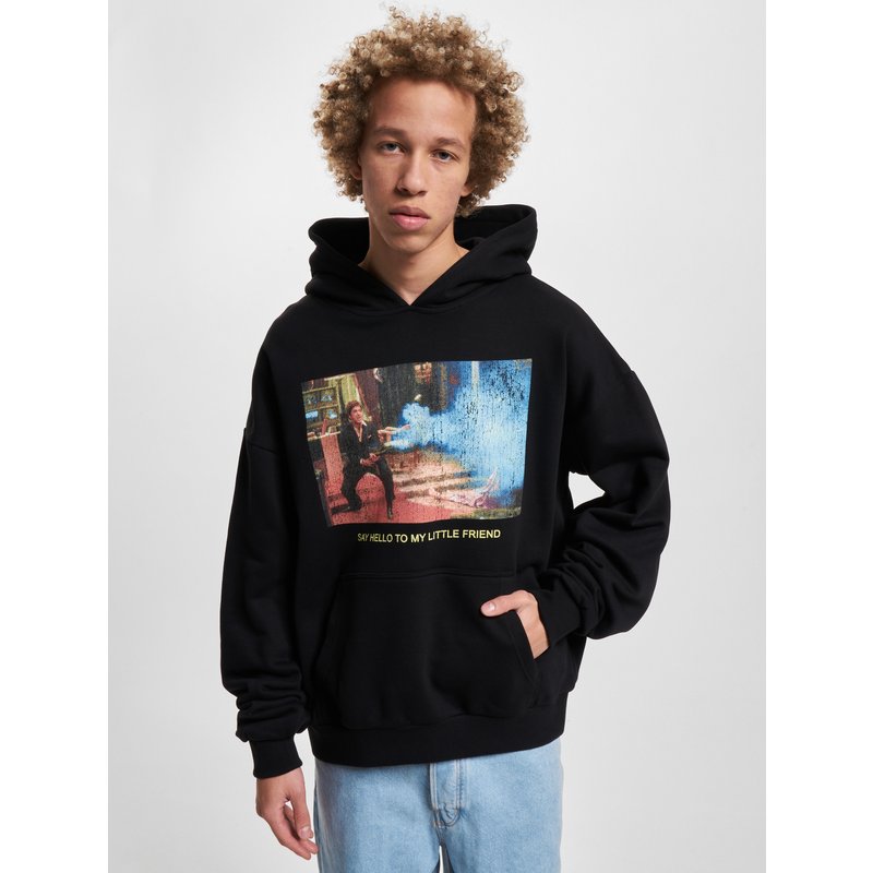 Mister Tee Upscale Scarface Little Friend Ultraheavy Oversize Hoodie