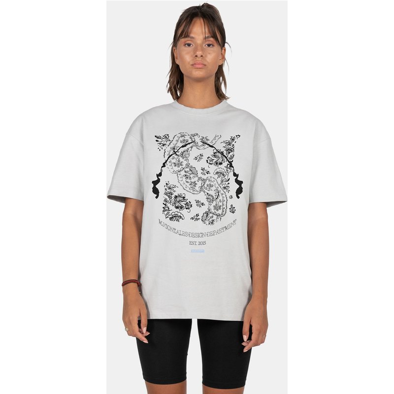 MJ Gonzales Ladies Paisley x Heavy Oversized Tee