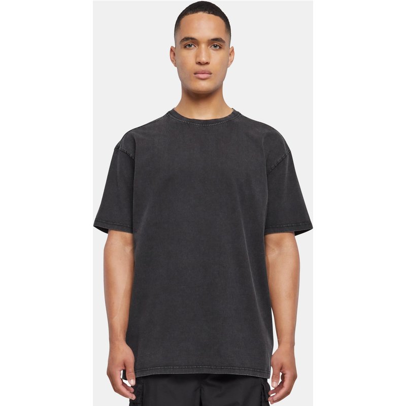 Merchcode Love Yourself First Acid Washed Heavy Oversize Tee