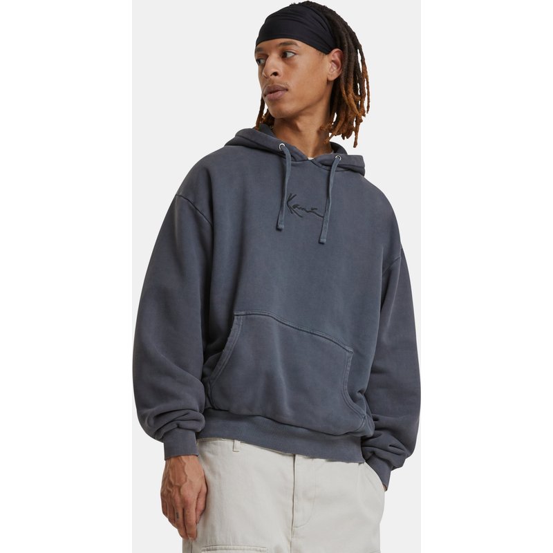 Karl Kani KK Small Signature OS Washed Heavy Sweat Eagle Hoodie