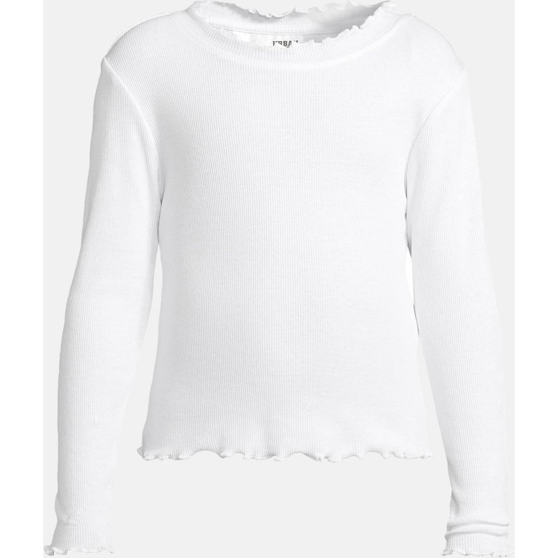 Urban Classics Girls Short Rib Longsleeve 3 Pack