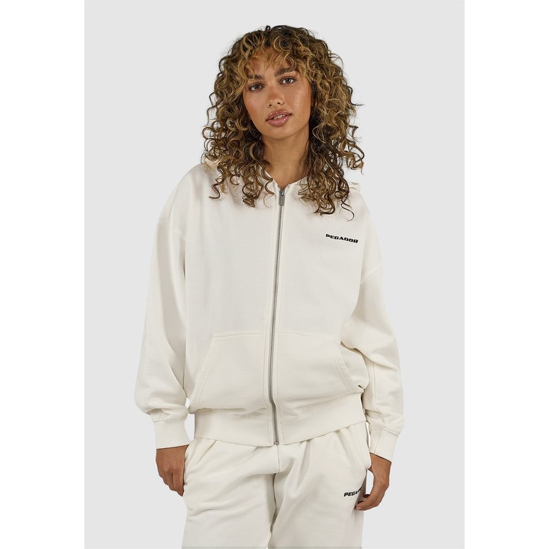 PEGADOR Clarita Oversized Sweat Zip Hoodie