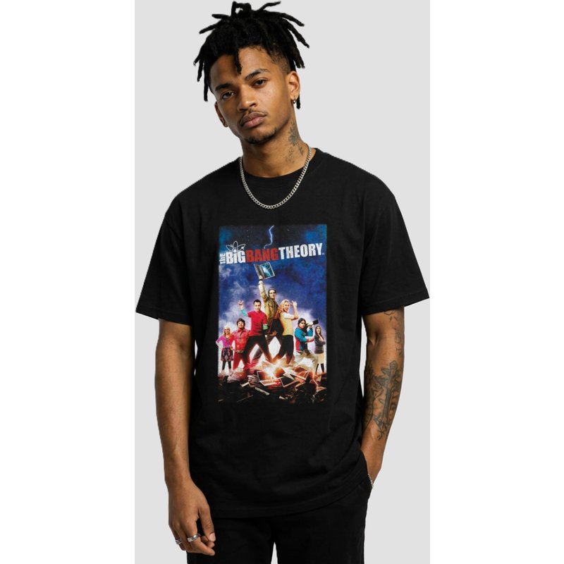 Merchcode The Big Bang Theory Poster Heavy Oversize Tee