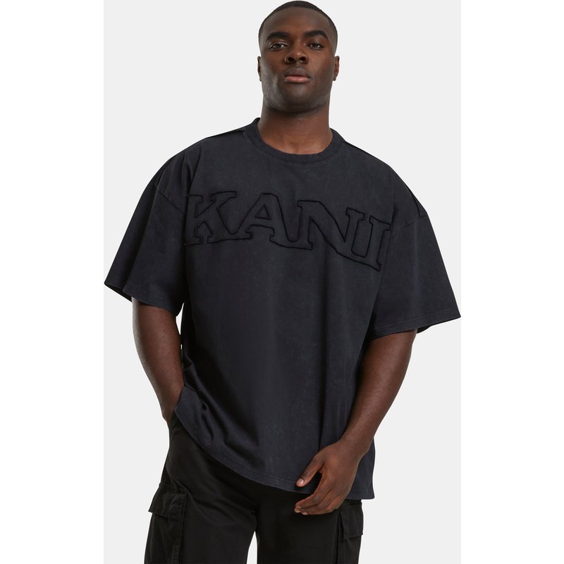 KM242-006-3 Karl Kani Retro Washed Distressed Boxy Tee