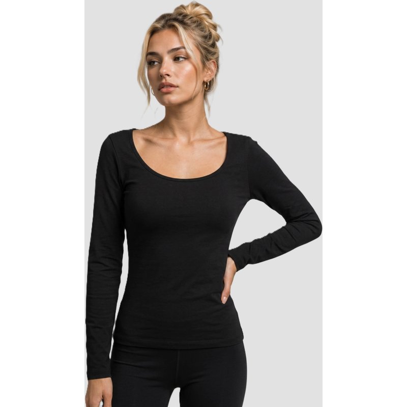 Urban Classics Ladies Wide Neck Longsleeve
