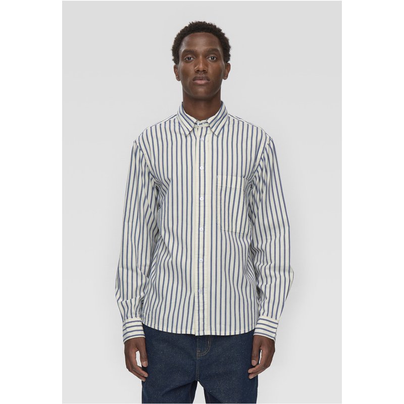 Minimum Pedro rlx ls striped shirt