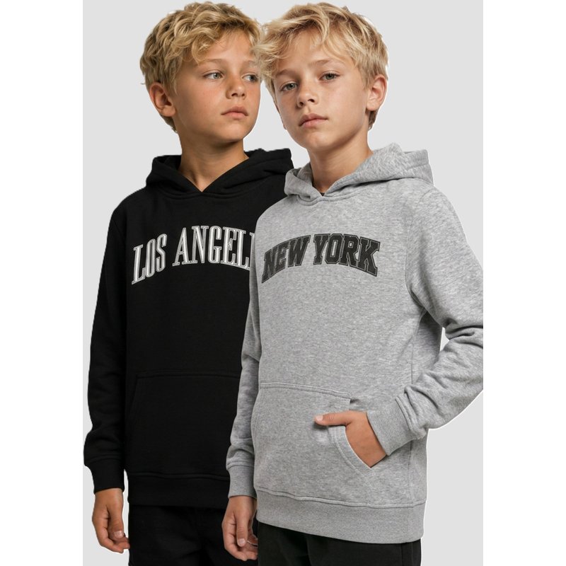 Urban Classics Hoody 2 Pack - langarm Los Angeles & New York