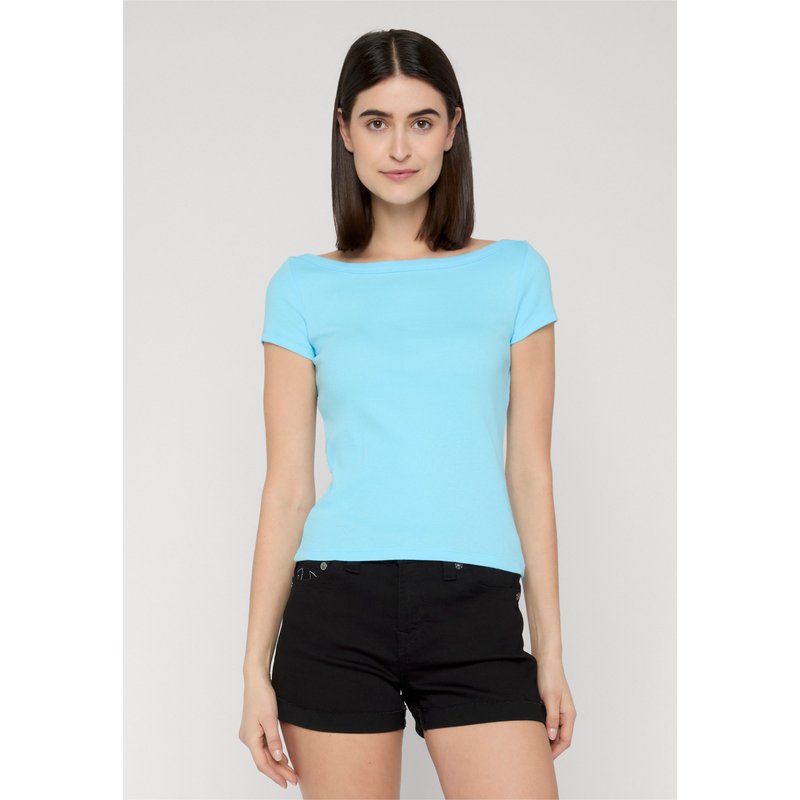 Noisy May NMMAYA S/S BOATNECK TOP NOOS