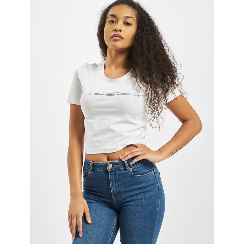 Mister Tee Ladies Tribal Cropped