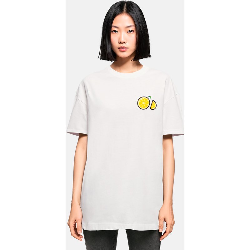 Merchcode Ladies Lemon Party Oversized Tee