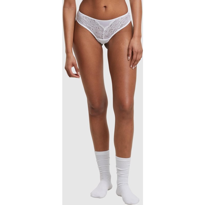 Urban Classics Ladies Allover Lace Brazilian 2-Pack