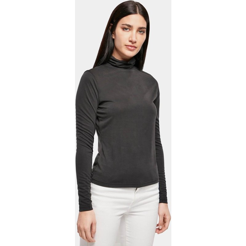 Urban Classics Ladies Modal Turtleneck Longsleeve