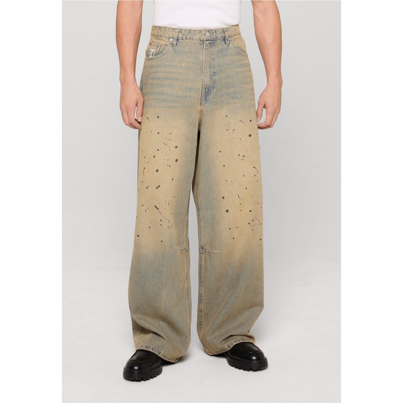 Karl Kani OG K Washed Relaxed Baggy Jeans