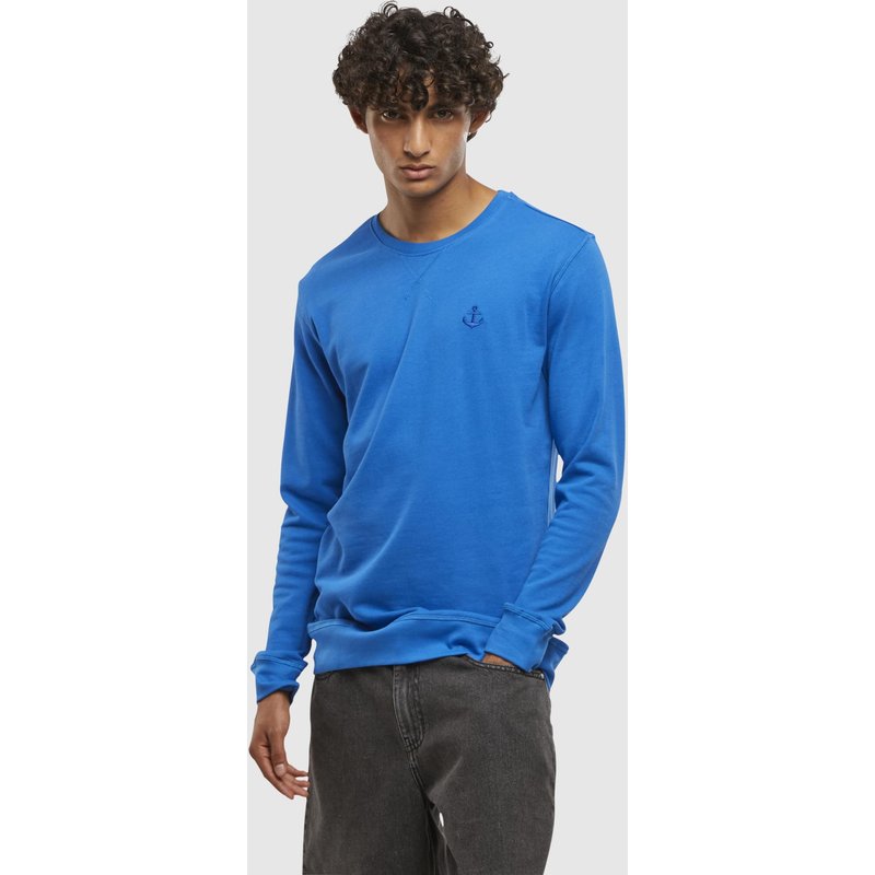 Mister Tee Anchor Sign EMB Light Crew Sweatshirt