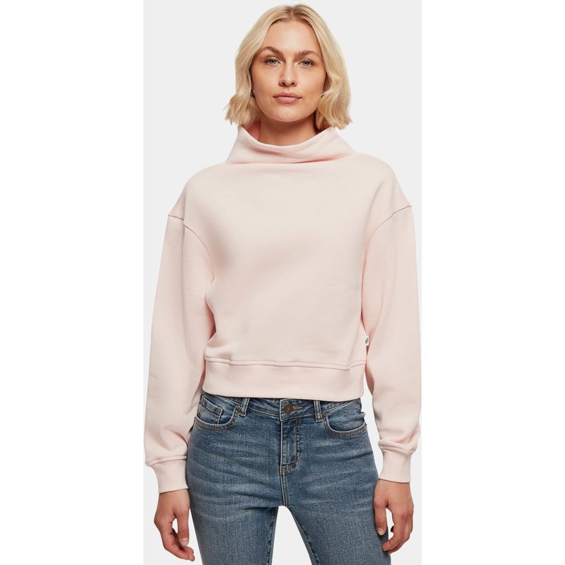 Urban Classics Ladies Organic Short High Neck Crew