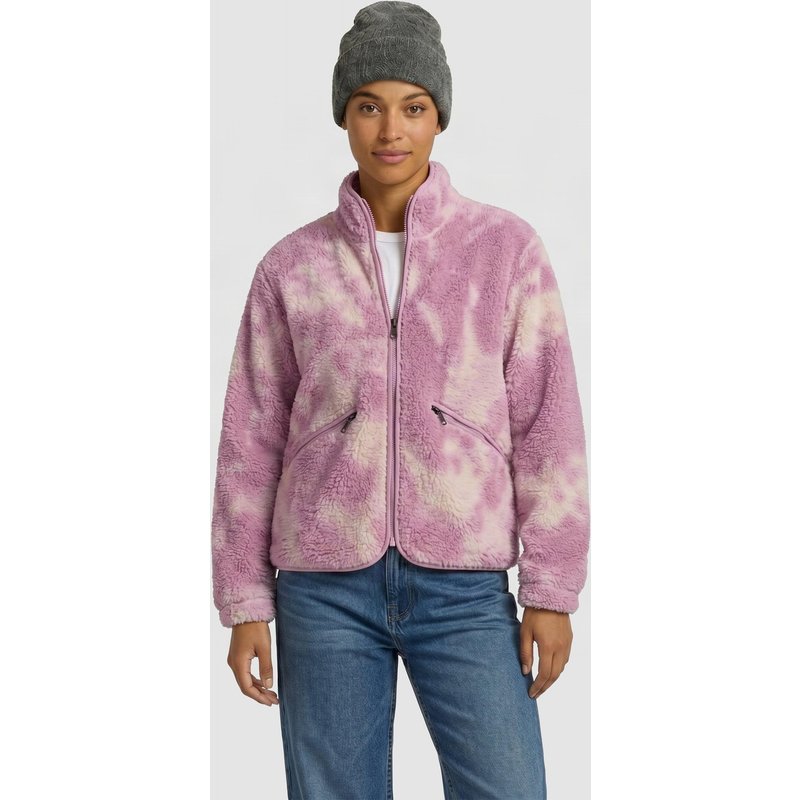 Urban Classics Ladies Printed Sherpa Jacket