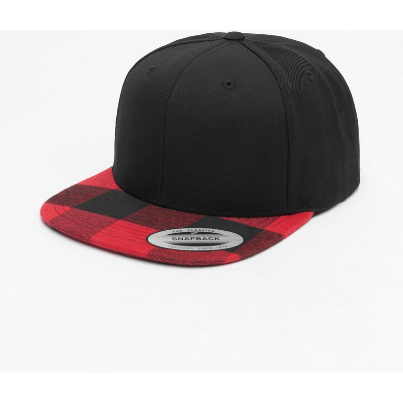 Flexfit Checked Flanell Peak Snapback