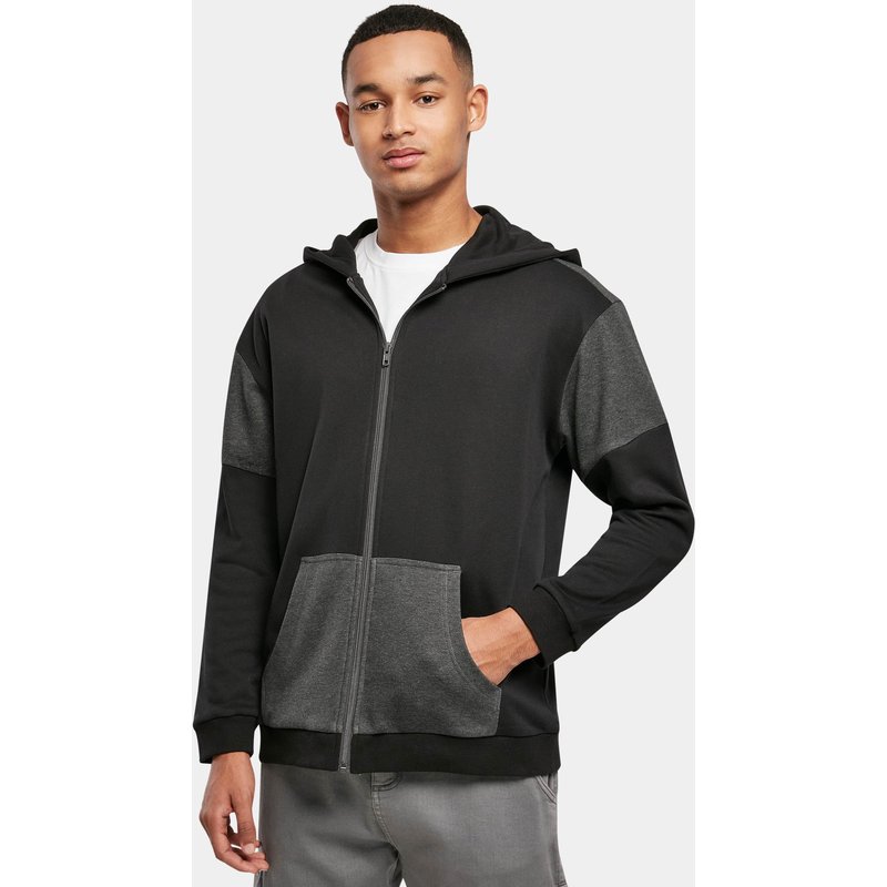 Urban Classics Oversized Patch Zip Hoody