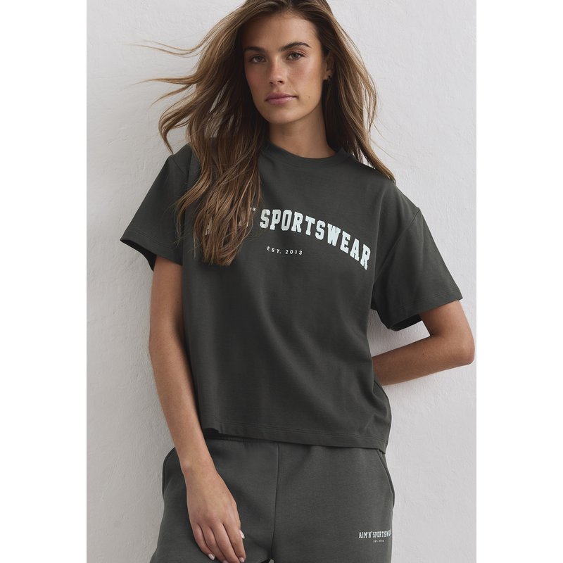 aimn Varsity Boxy T-shirt